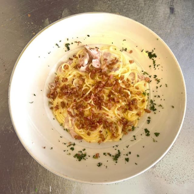 Spaghetti Carbonara - Dinner.